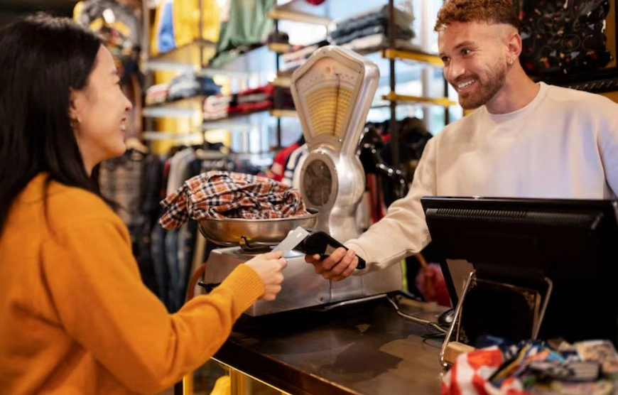 Restaurant owner choosing best POS software solution